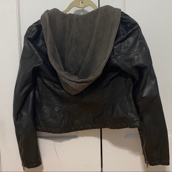 Free people Leather jacket - Picture 2 of 2